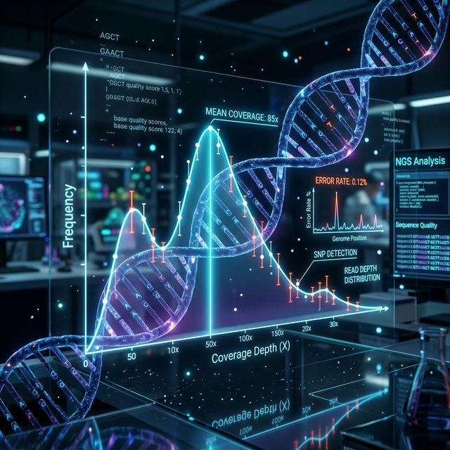 Judging oligo pool error rate and sequencing coverage before release